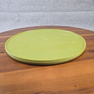 Vintage Sterilite Plastic Lazy Susan Turntable 10.5" Inch Green Plastic‎